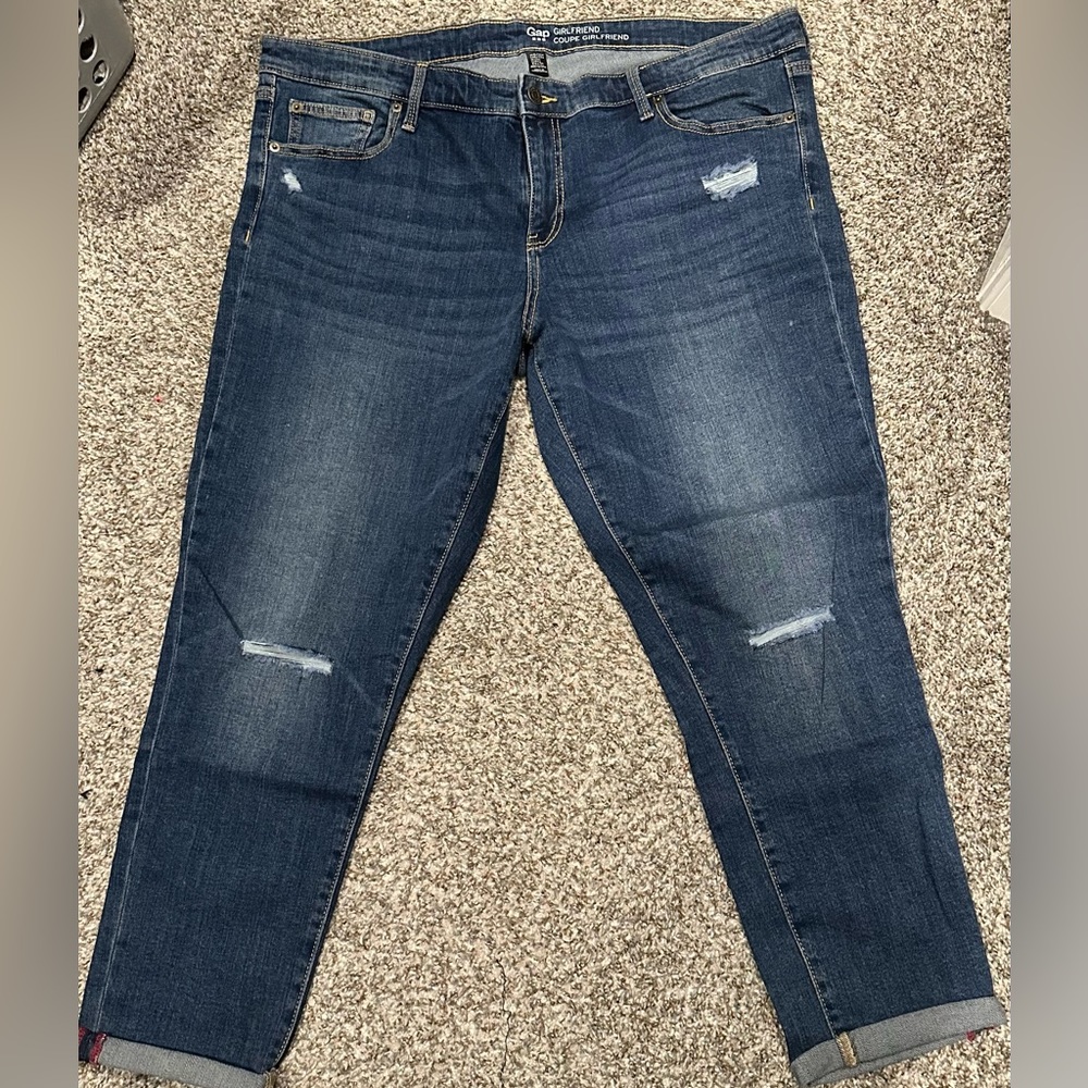 Gap Girlfriend Fit Jeans Size 16